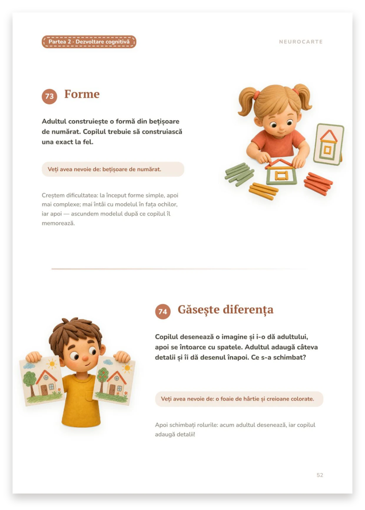 Forme și Găsește diferența